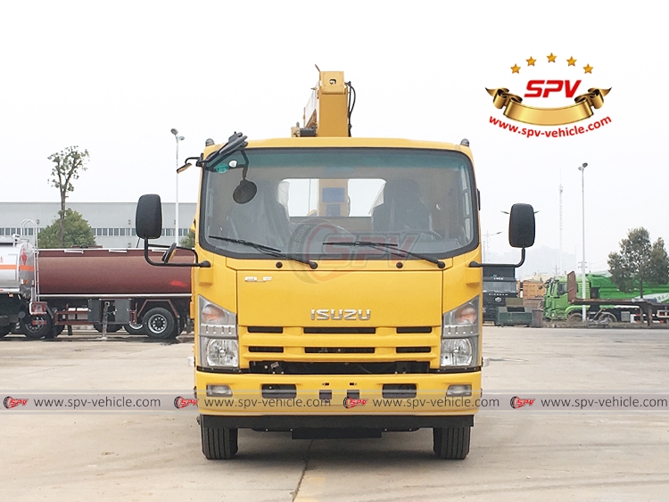 Road Wrecker Truck with Crane ISUZU -F